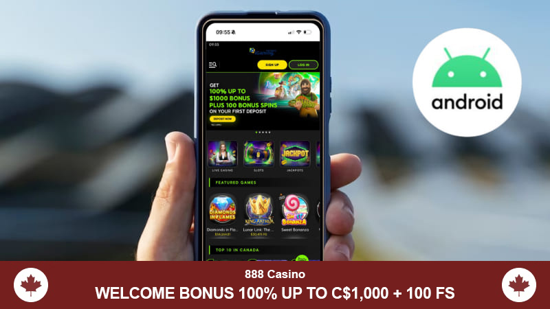 888 Casino with Android App