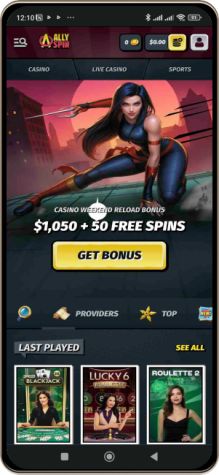 User feedback about AllySpin Casino.