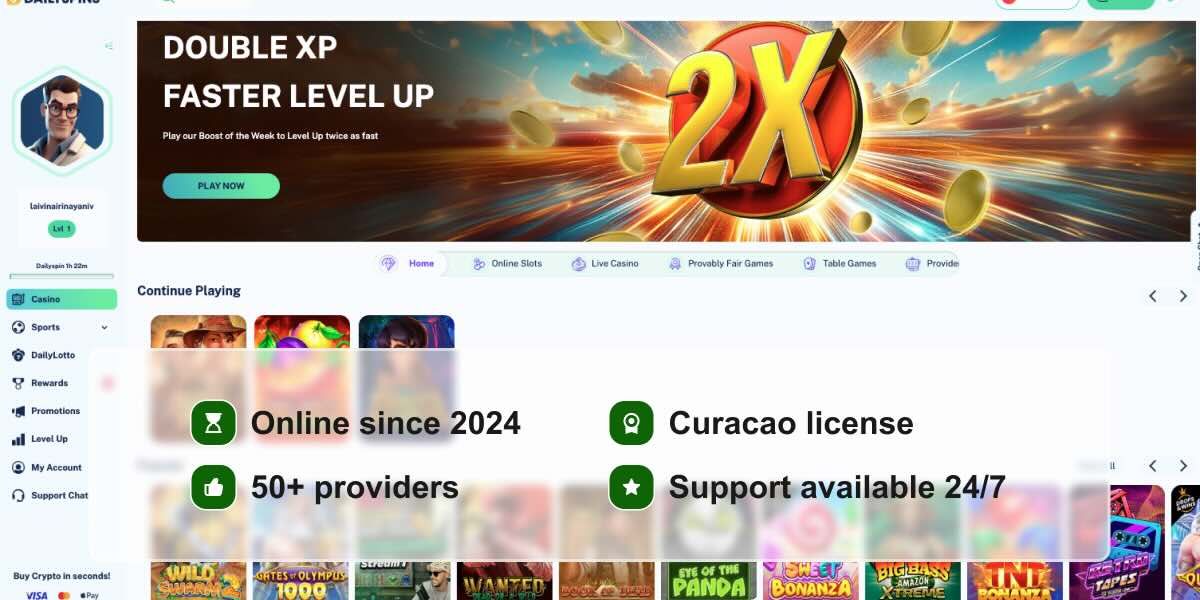 Dailyspins - Step 2 of the registration process.