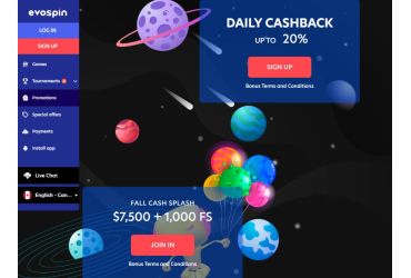 Evospin Casino – Promotions