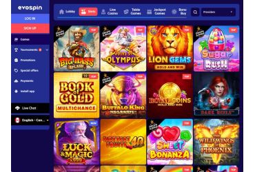 Evospin Casino – Slots