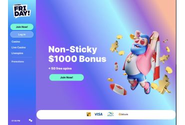 Visit the main page of Casino Friday at cheapnbajerseyshornets.com