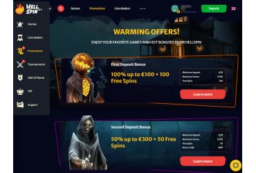 Hellspin Casino - Promotions