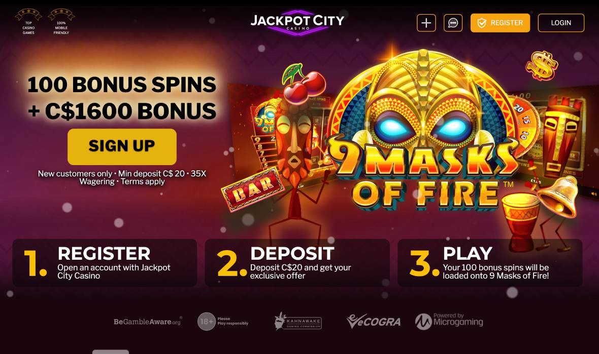 Check out the promotional page of Jackpot City Casino for exclusive bonuses.