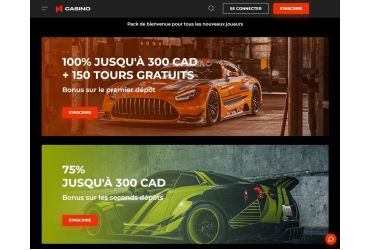 N1 Casino - page promotionnelle