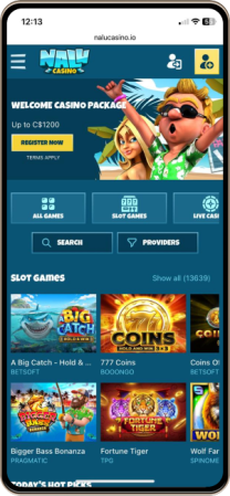 Check out our comprehensive review of Nalu Casino and register to take advantage of a C$1,200 bonus for casino games or C$150 for sports betting.