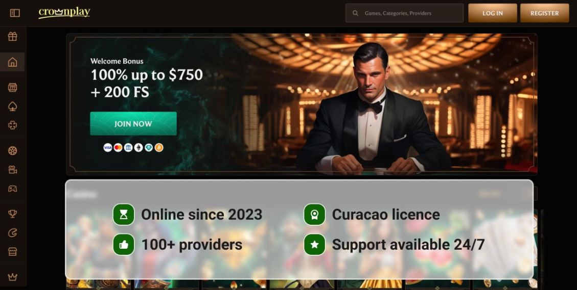 We appreciate CrownPlay for its extensive software library, generous bonuses, and various incentives. Based on these qualities, we’ve  <strong>carefully selected other similar online casinos in Canada and put them to the test</strong>  for your convenience. Each of these sites is trustworthy, allowing Canadians to register at any of them.