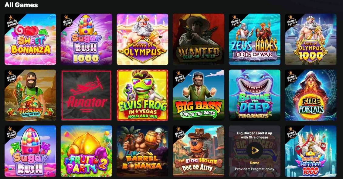 Compilation of table games at PlayBet Casino.